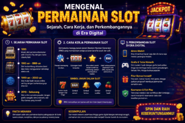Mengenal Permainan Slot Sejarah, Cara Kerja, dan Perkembangannya di Era Digital